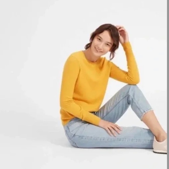 EVERLANE Womens Stretch Cashmere Pullover Sweater EUC/sz M - Picture 5 of 16